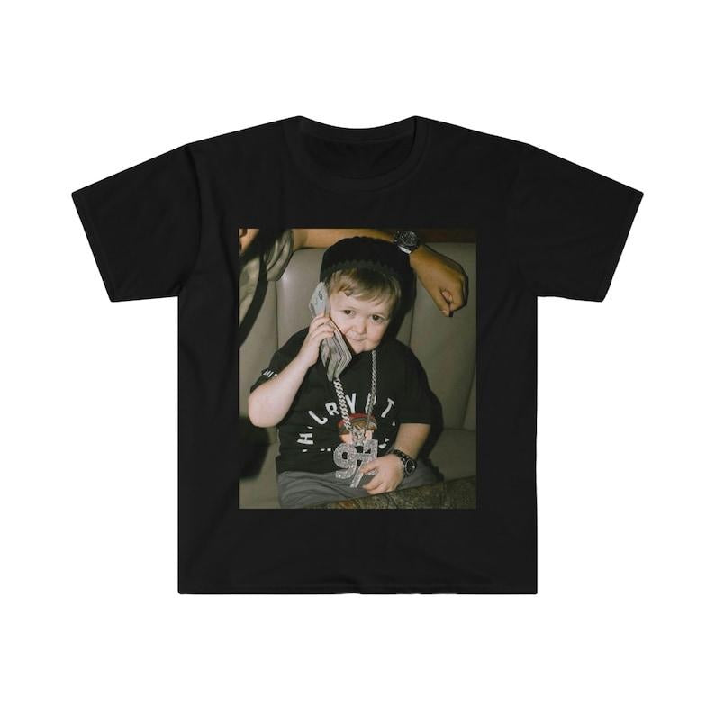 Funny Meme Shirt, Hasbulla Magomedov Money Phone Tee, Mini Khabib Gift Unisex T-Shirt Hoodie, Sweatshirt | TeeBloomCo.com