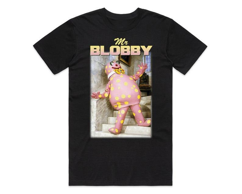 Funny Meme Shirt, Mr Blobby Homage Tee, TV 90's Icon Legend Noel Gift Unisex T-Shirt Hoodie, Sweatshirt | TeeBloomCo.com