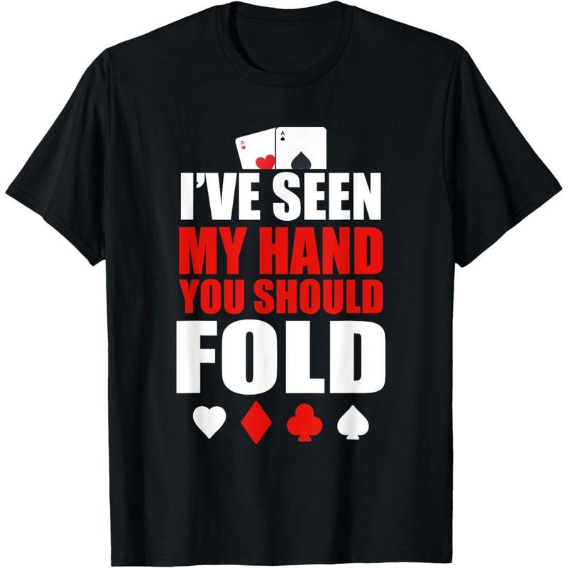 Funny Poker - Texas Holdem Lucky Poker T-Shirt made in usa Hoodie, Sweatshirt | TeeBloomCo.com