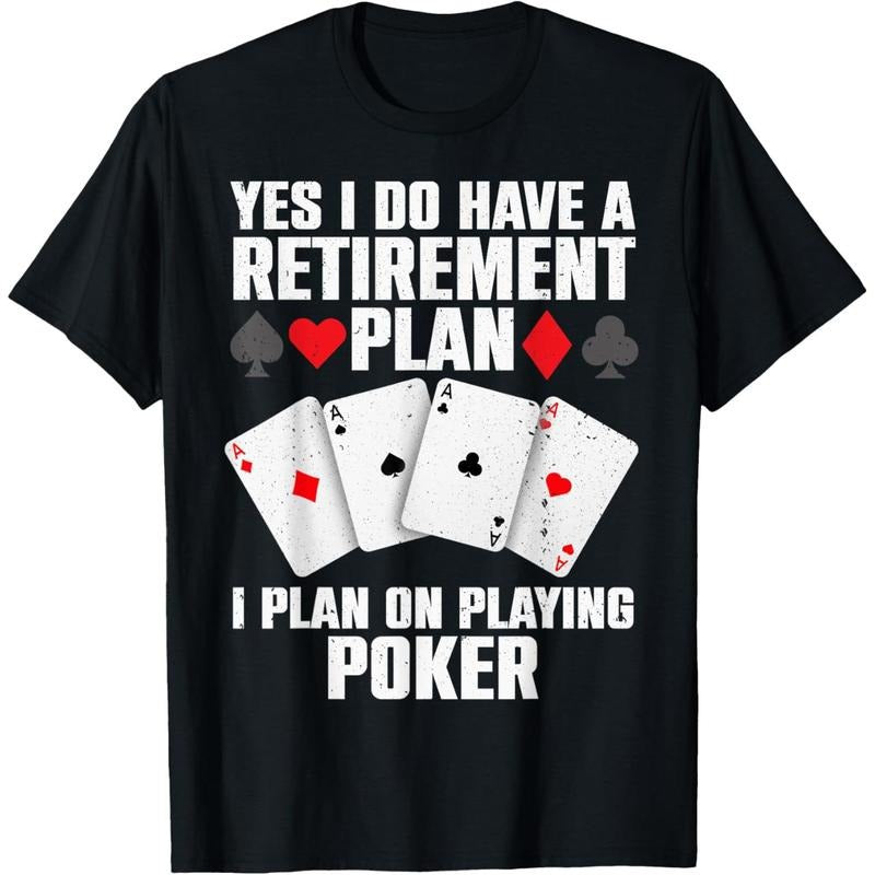 Funny Poker Design For Men Women Poker Player Casino Gambler T-Shirt made in usa Hoodie, Sweatshirt | TeeBloomCo.com