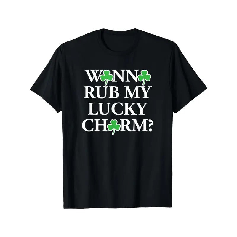 [Funny Sexy T-Shirt] St Patricks Day Funny Sexy Inappropriate T-Shirt For Men Clothing made in usa Hoodie, Sweatshirt
