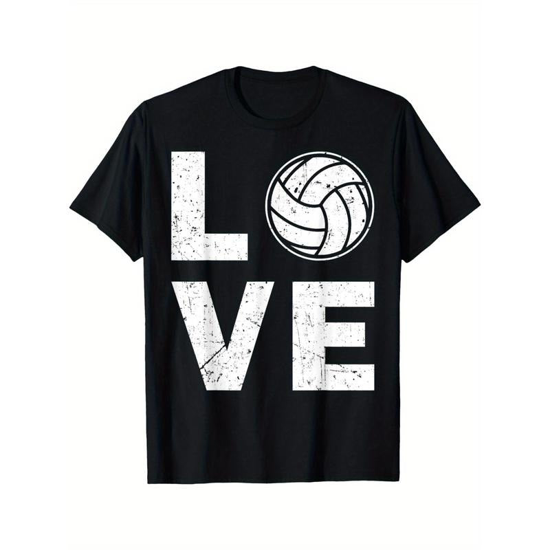 Funny Volleyball Design For Men Ball Volleyball Player T-Shirt made in usa Hoodie, Sweatshirt | TeeBloomCo.com