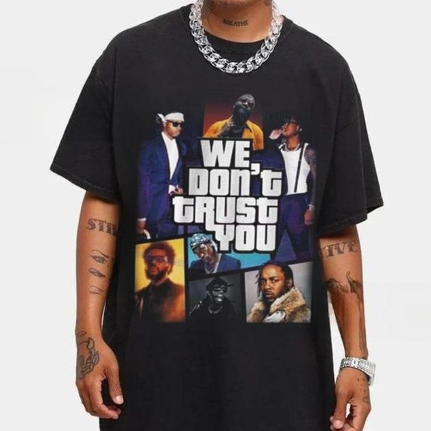 Future & Metro Boomin Shirt Album We Don't Trust You Viral Unisex Tee, Rap Merch Hip Hop Album, Metro Boomin, Future...