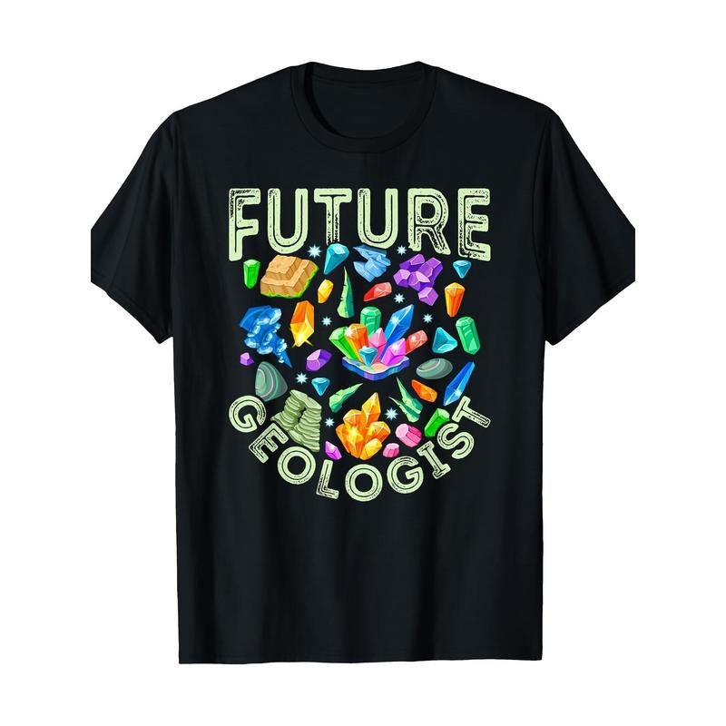 Future Geologist Geology enthusiast Rock Collector T-shirt -100% cotton Made in USA Hoodie, Sweatshirt | TeeBloomCo.com