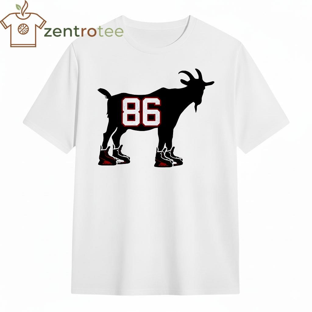 GOAT 86 Jack Hughes USA Team Champions Olympics 2026 tee
