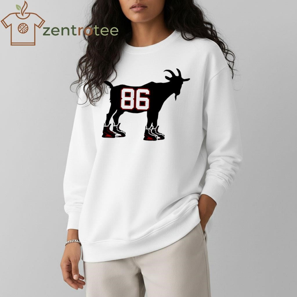 GOAT 86 Jack Hughes USA Team Champions Olympics 2026 tee