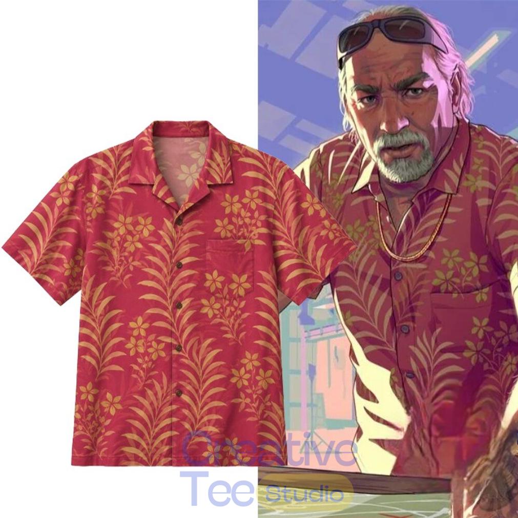 GTA 6 Grand Theft Auto VI Brian Heder Hawaiian Shirt