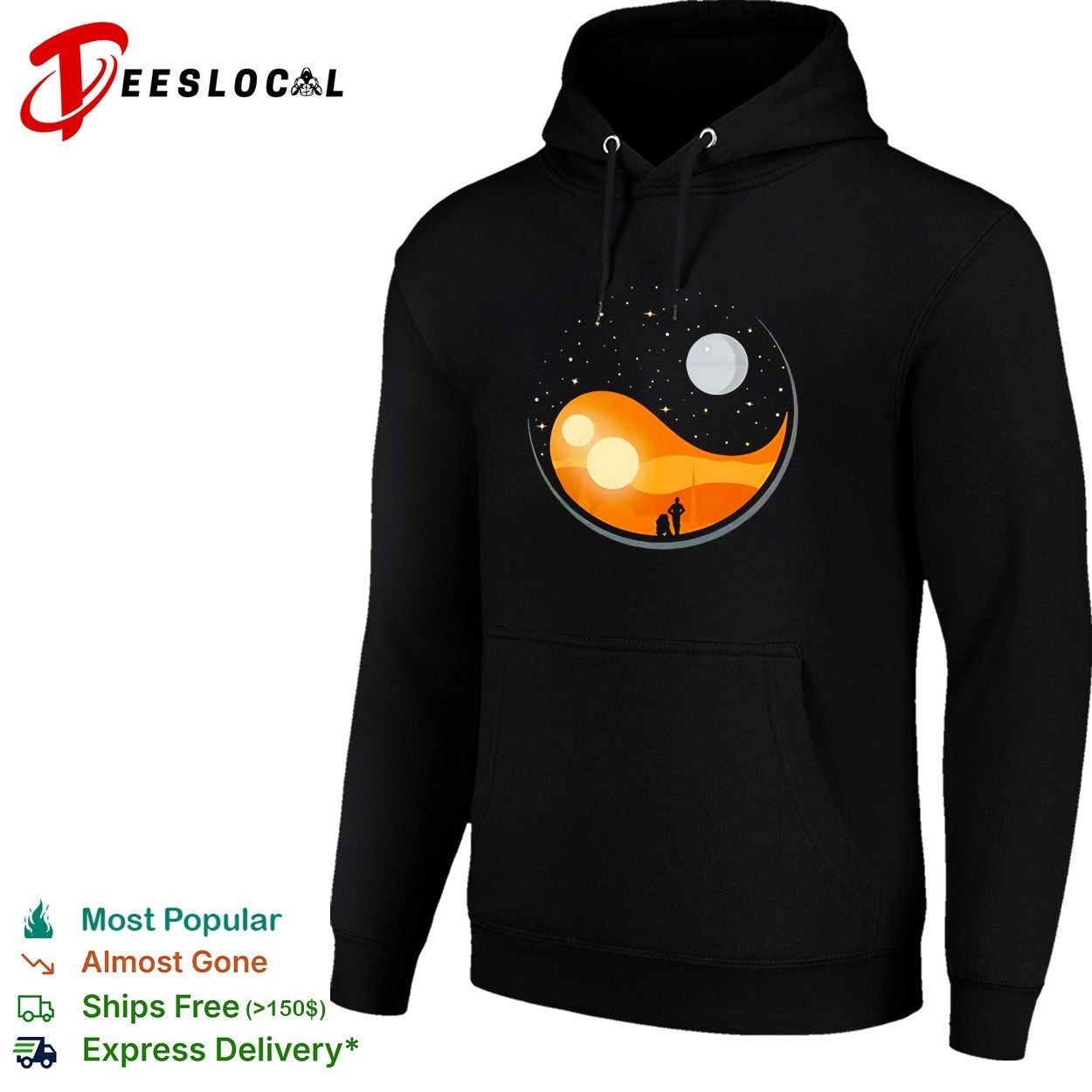 Galactic Balance graphic shirt