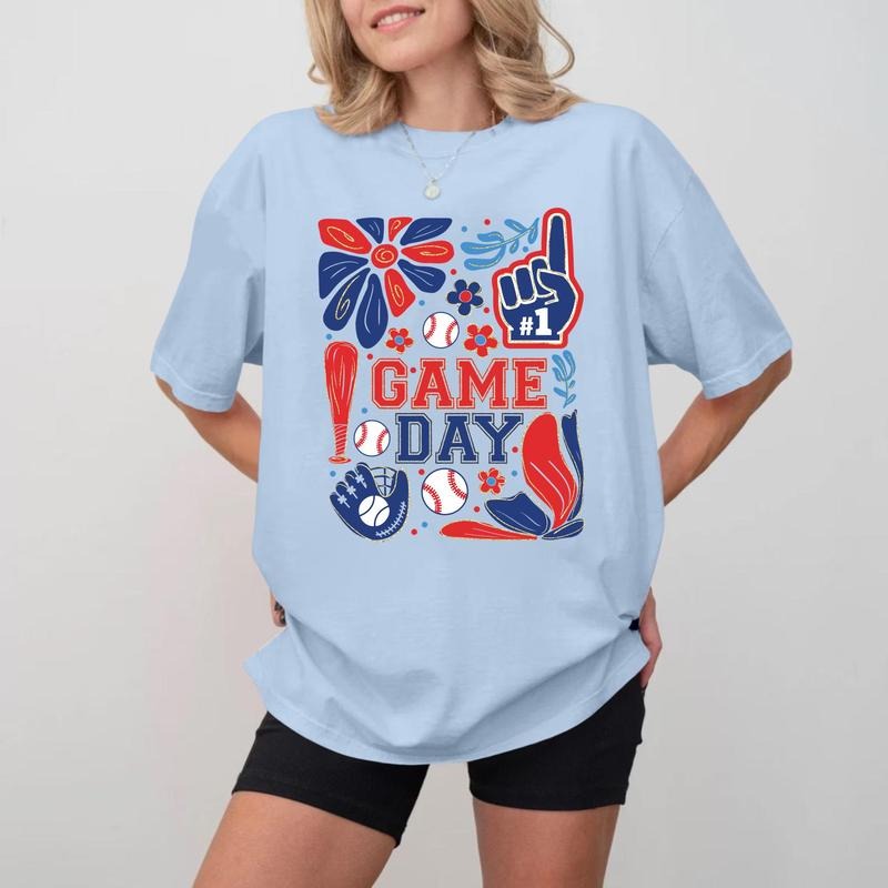 Game Day USA Themed Crewneck, Unisex Soft Cotton T-shirt Hoodie, Sweatshirt | TeeBloomCo.com
