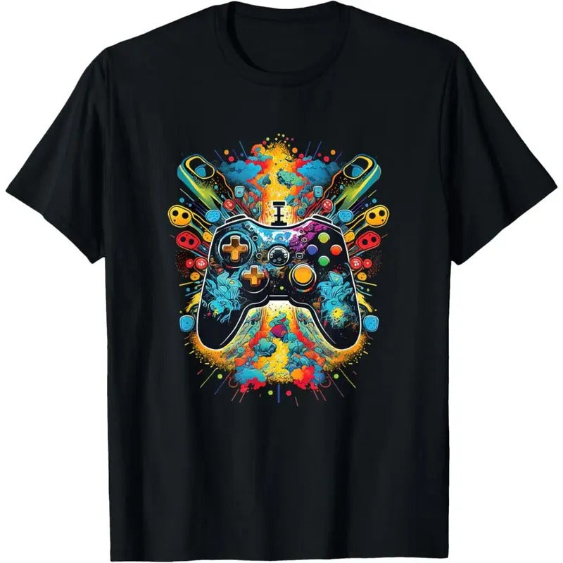 Gamer Aesthetic Graphic Gaming Video Games Boys Teens Kids T-Shirt made in usa Hoodie, Sweatshirt | TeeBloomCo.com