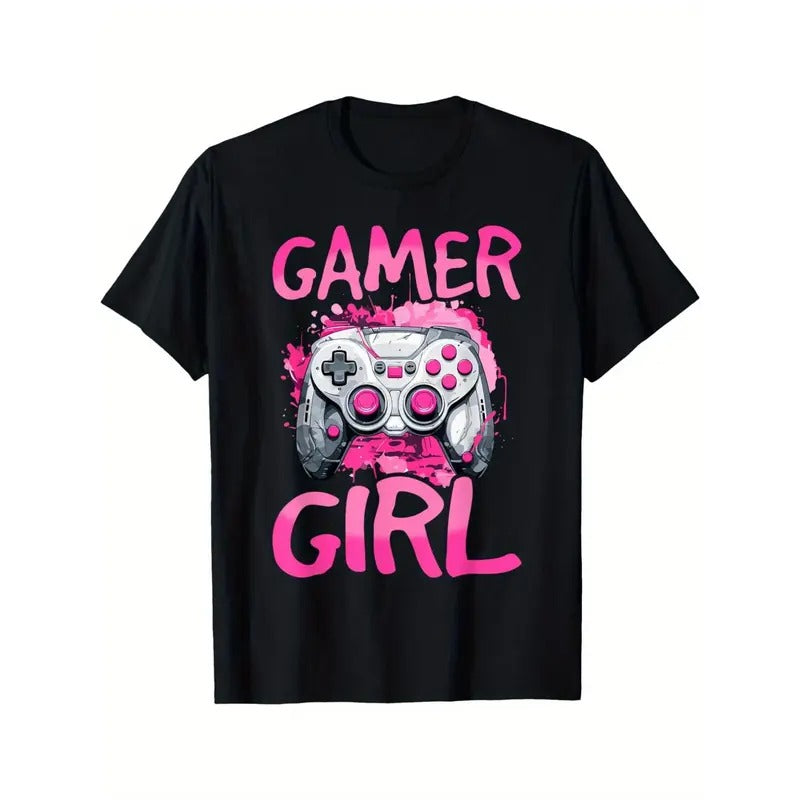 Gamer Game Girl T-shirt made in usa Hoodie, Sweatshirt | TeeBloomCo.com