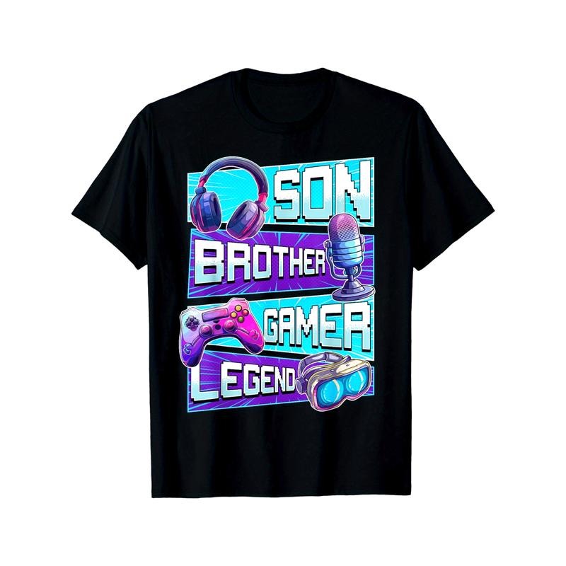 Gamer Shirt Gaming Shirt Video Game Shirts For Boys Teens T-Shirt made in usa Hoodie, Sweatshirt | TeeBloomCo.com