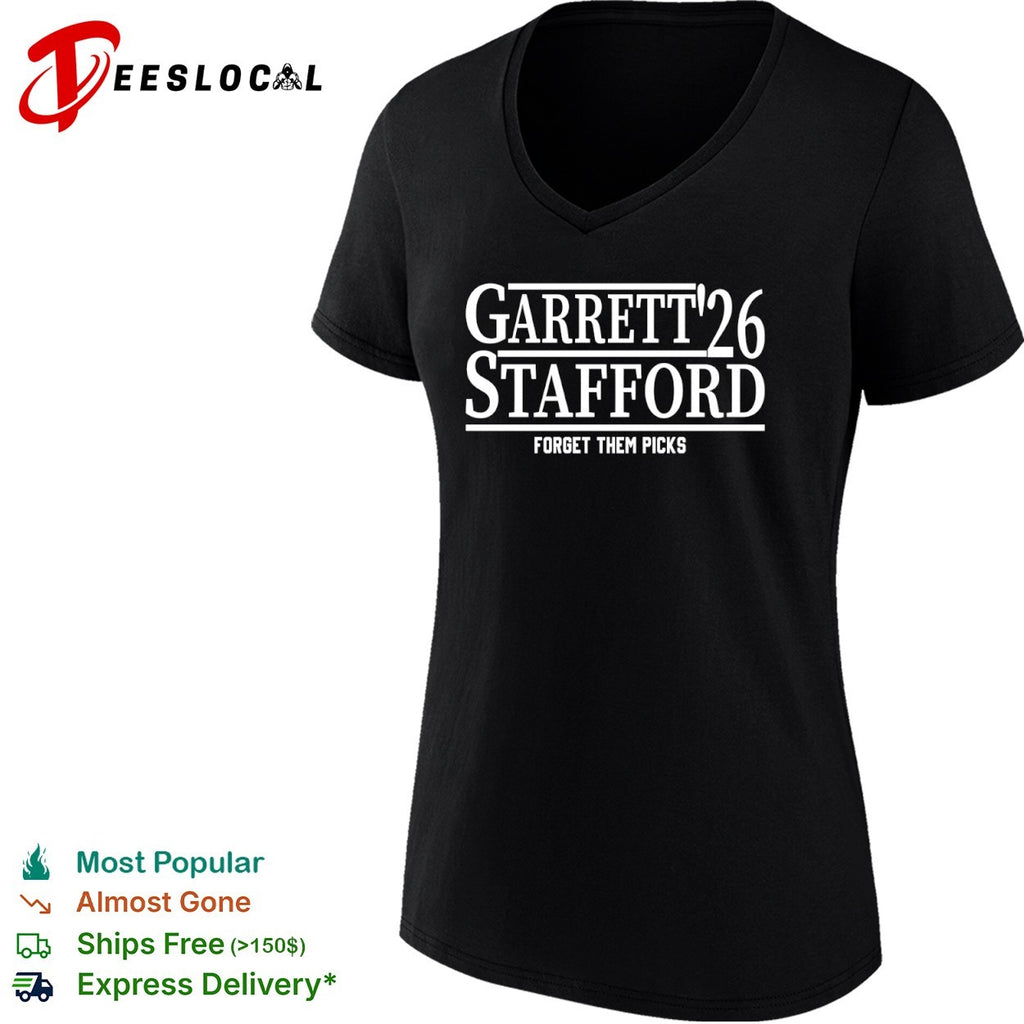 Garrett Wilson and Stafford New York Jets NFL parody forget them picks shirt
