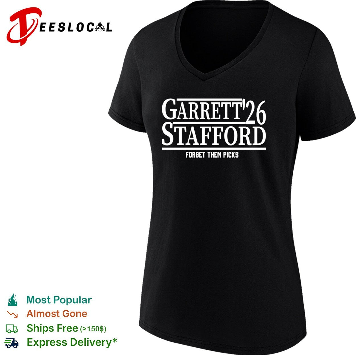 Garrett Wilson and Stafford New York Jets NFL parody forget them picks shirt