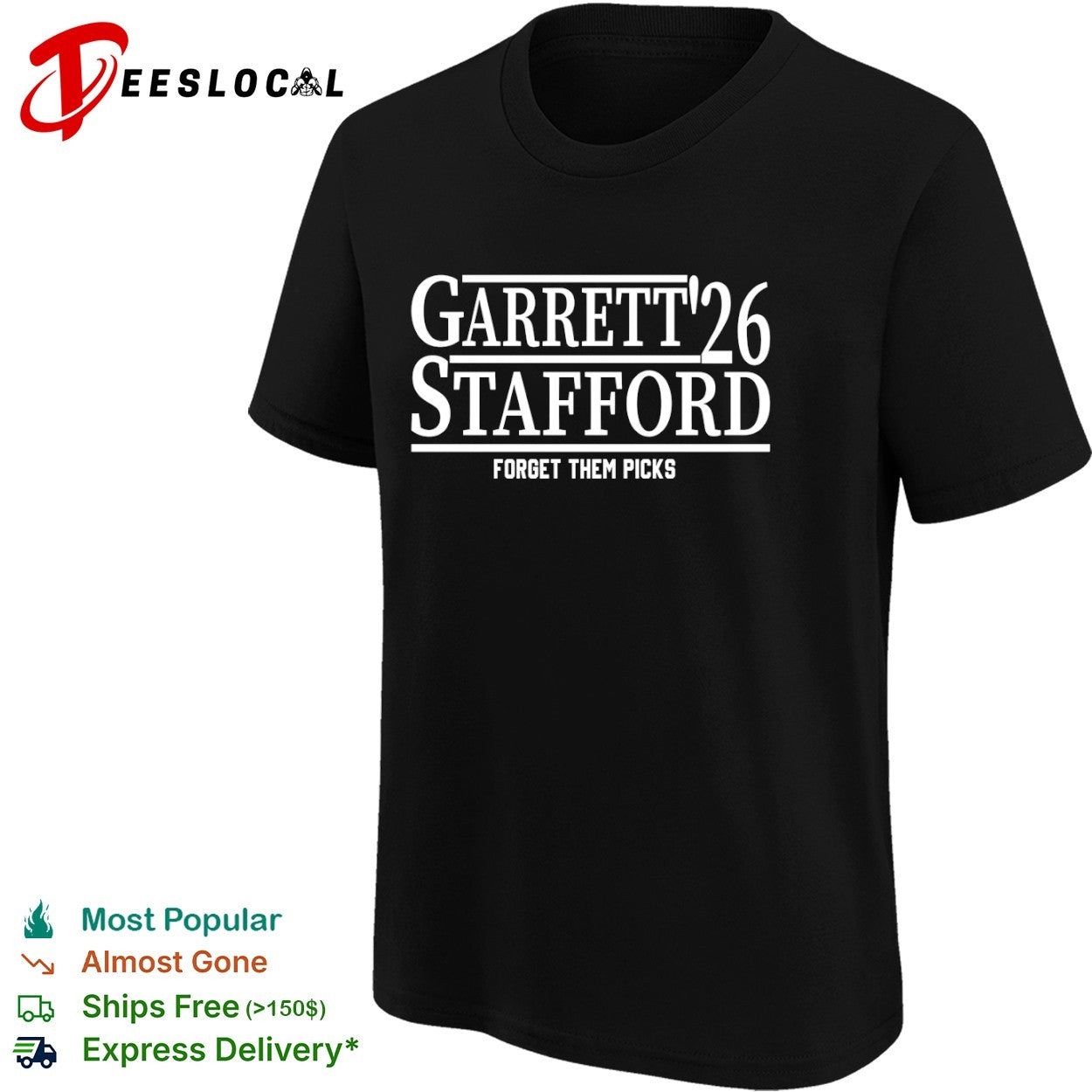 Garrett Wilson and Stafford New York Jets NFL parody forget them picks shirt