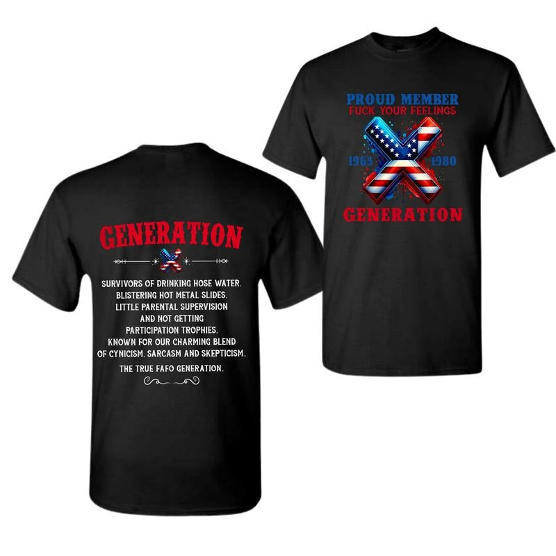 Gen-X  T- Unisex Full, Full Size generation shirt Hoodie, Sweatshirt | TeeBloomCo.com