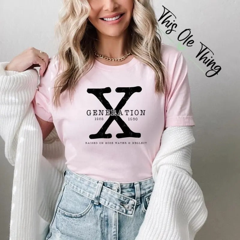 Gen-X Unisex T-Shirt, Trending T-shirt, summer tee Hoodie, Sweatshirt | TeeBloomCo.com
