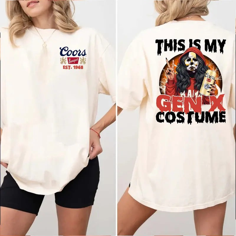 Generation X Custom Year New CB Version Shirt, Custom Year Of Birth Shirt, Xmas Generation X New Version Two Side Shirt