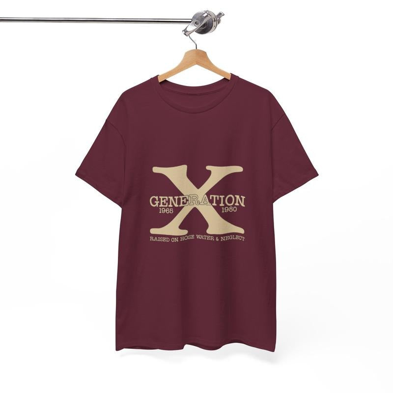 Generation X Graphic Tee, Raised On Hose Water & Neglect Shirt billabongshirts t shirt woman gen Hoodie, Sweatshirt