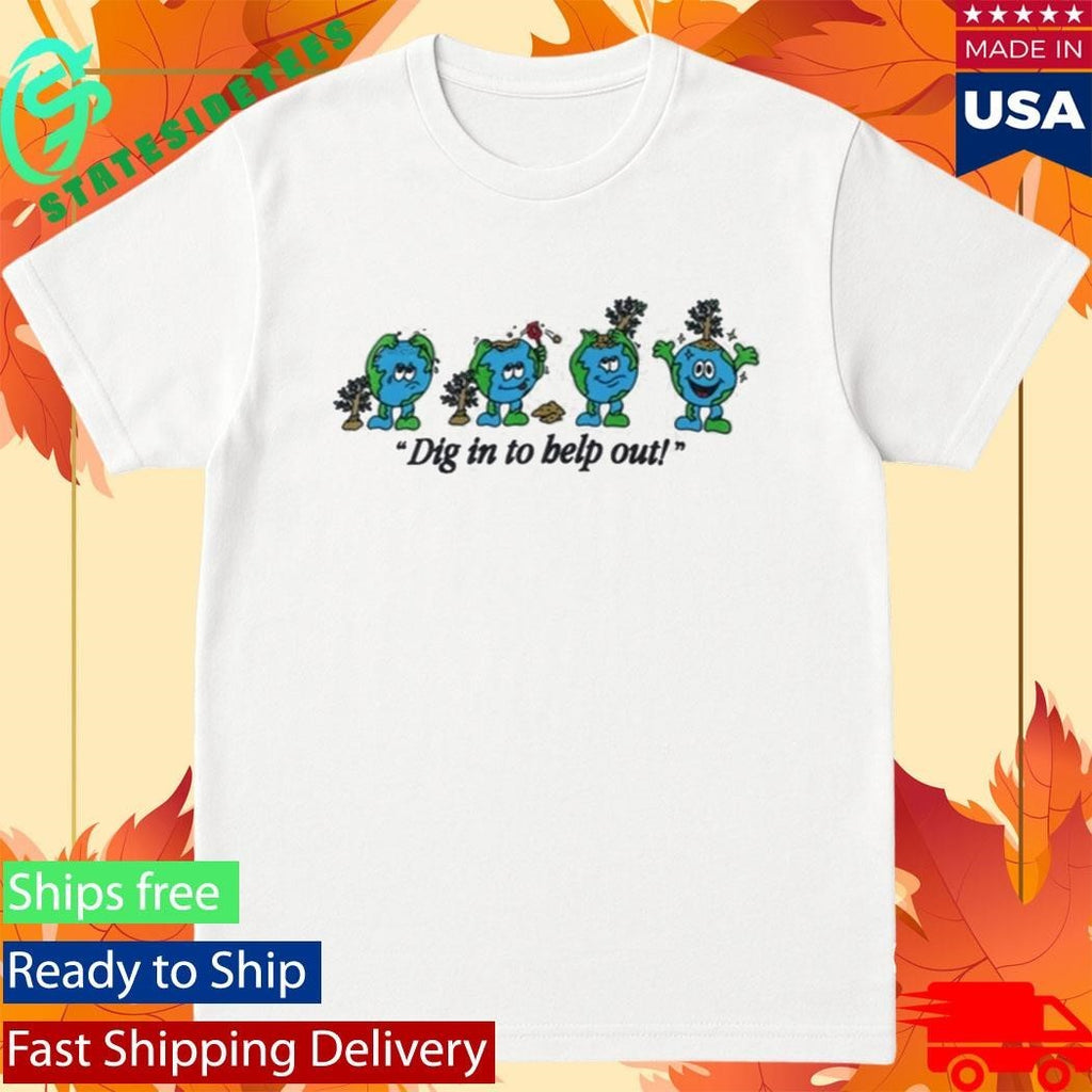 George Pickens Dig In To Belp Out Earth Shirt