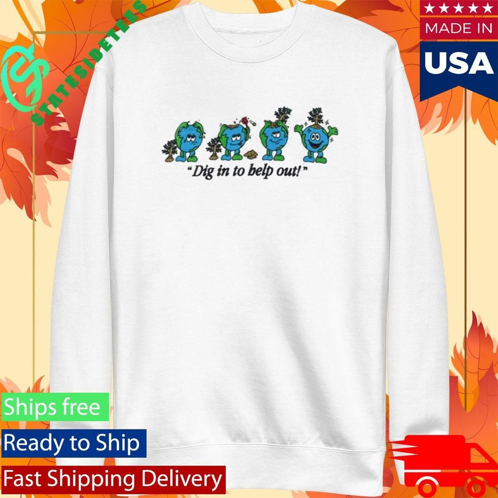 George Pickens Dig In To Belp Out Earth Shirt