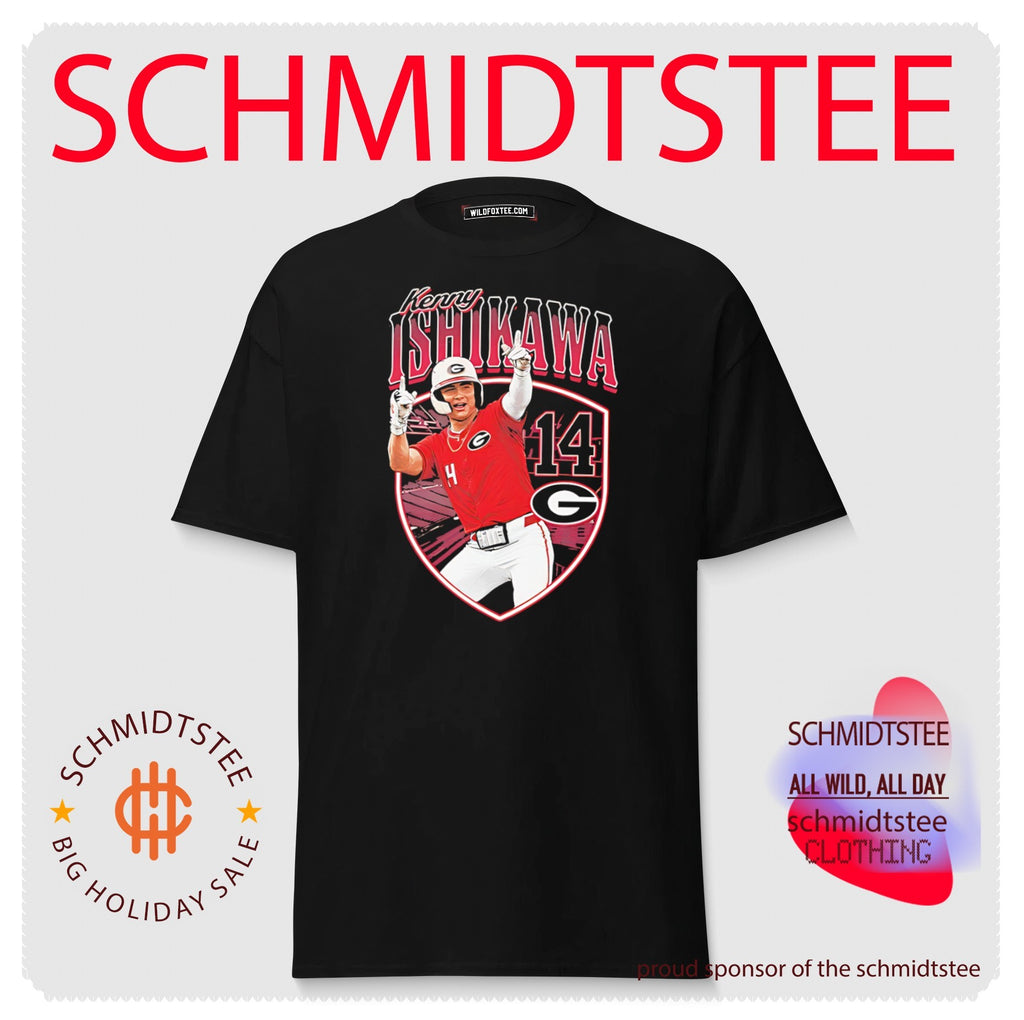 Georgia Bulldogs Kenny Ishikawa portrait shirt