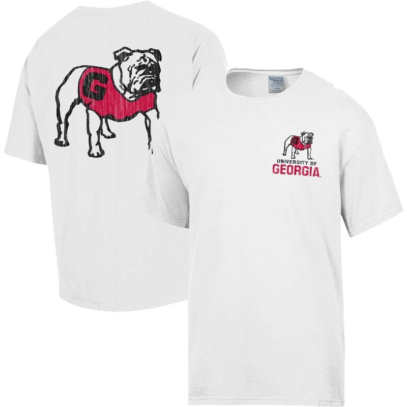 Georgia Bulldogs Vintage Logo T-Shirt Hoodie, Sweatshirt | TeeBloomCo.com
