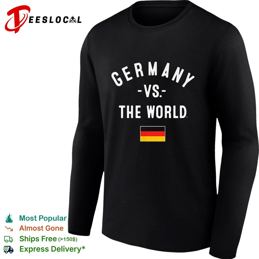Germany vs The World FIFA World Cup 2026 having flag shirt