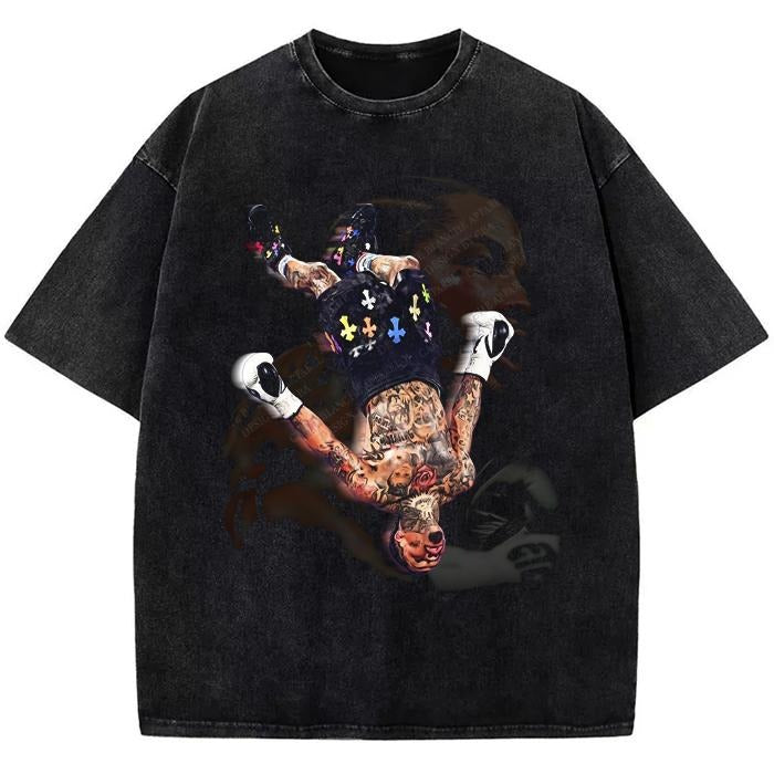 Gervonta Tank Davis Flip T-Shirt Tank Davis Boxing World Champion Custom Graphic Tee Hoodie, Sweatshirt | TeeBloomCo.com