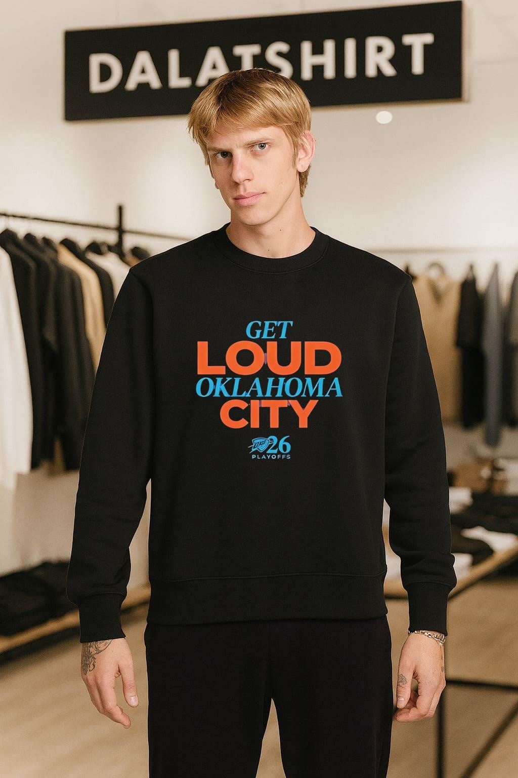 Get Loud Oklahoma City Thunder NBA 2026 Playoffs shirt