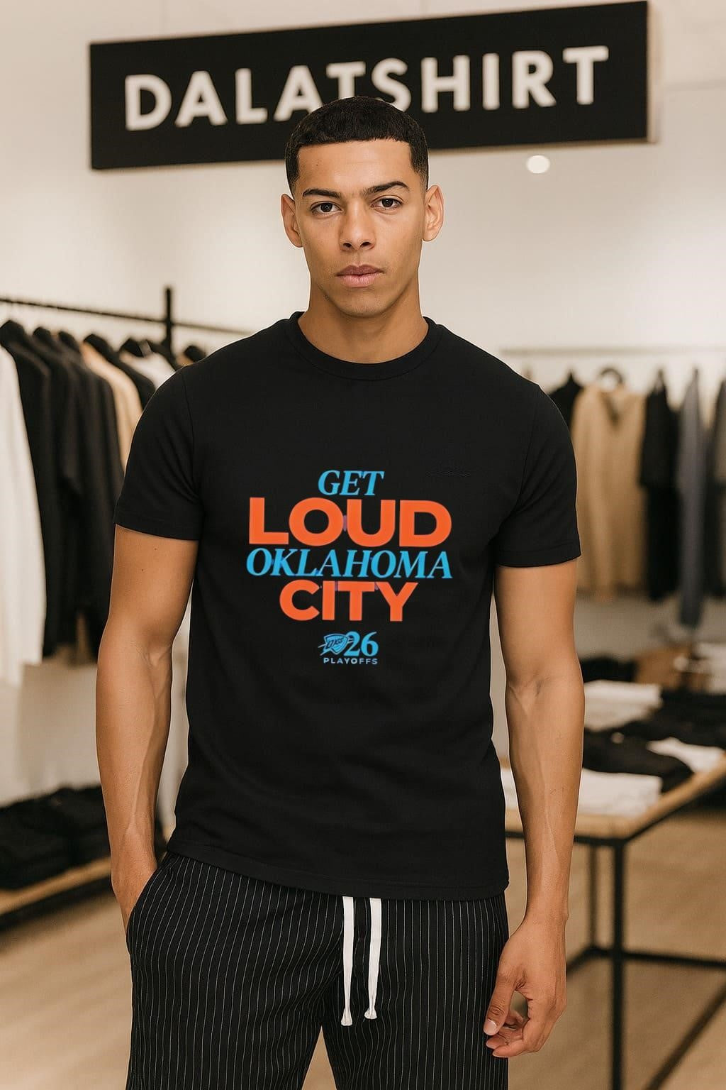 Get Loud Oklahoma City Thunder NBA 2026 Playoffs shirt