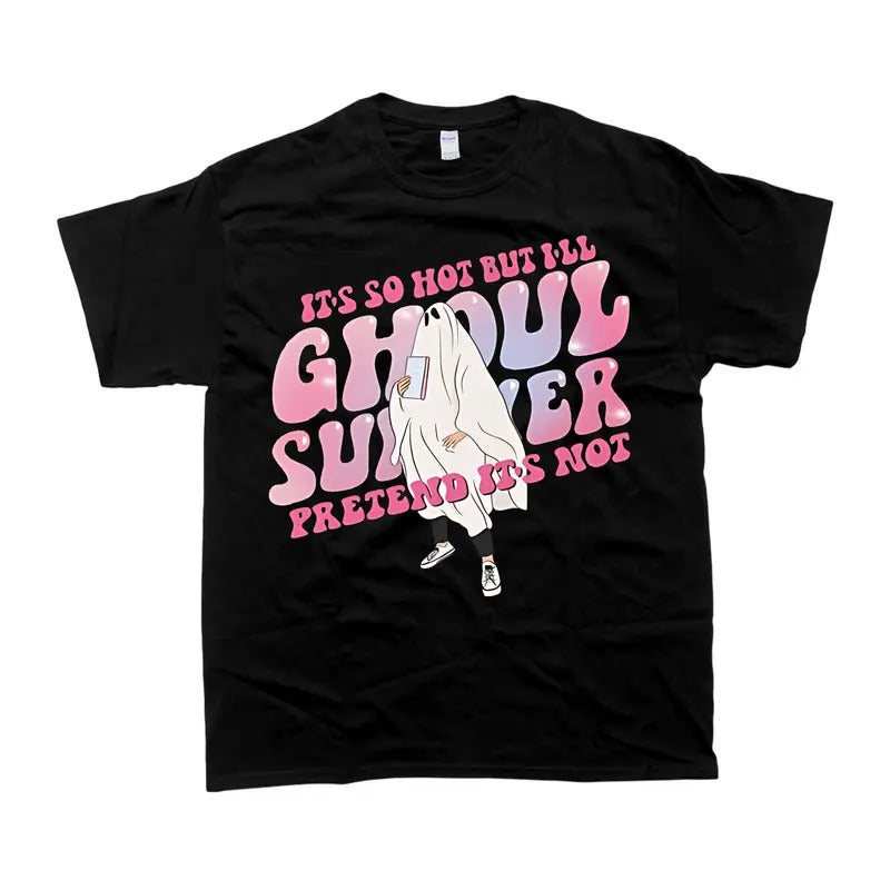 Ghoul Summer Summerween Tee, Spooky Shirt Cotton