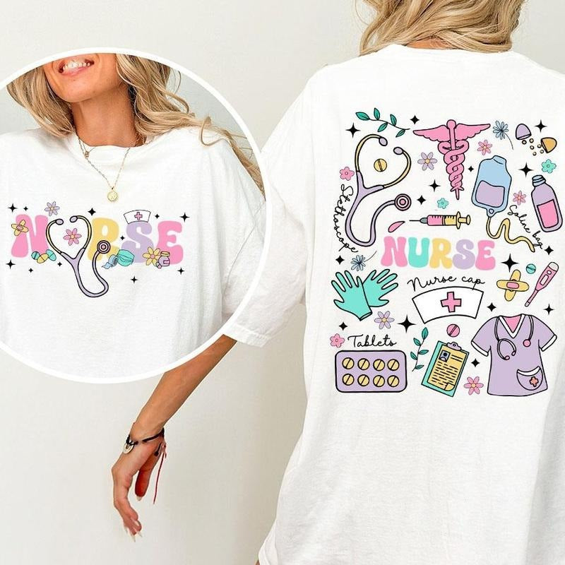 Gift for Nurse Shirts, Comfort Colors Shirt, Nurse Appreciation Matching Shirts, Nursing Graduation Gift, Registered...