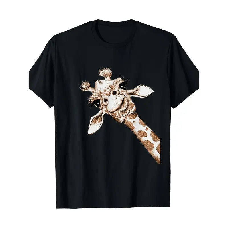 Giraffe-loving Female Wildlife Giraffe Lover T-shirt Girl Made in USA Hoodie, Sweatshirt | TeeBloomCo.com