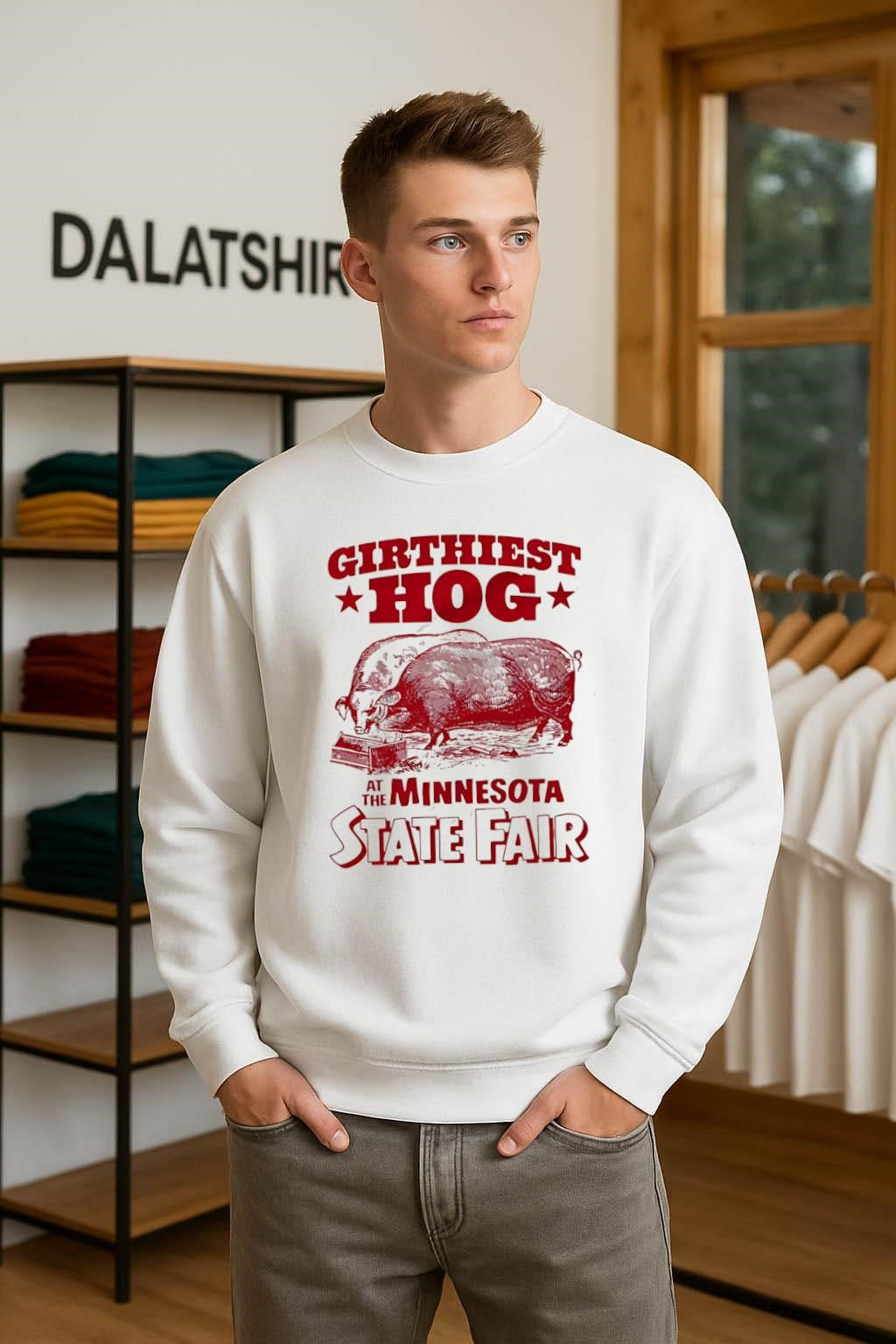 Girthiest Hog At The Minnesota State Fair Graphic shirt