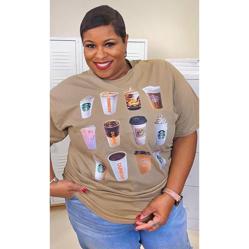Give Me All the Coffee Graphic T-Shirt Hoodie, Sweatshirt | TeeBloomCo.com