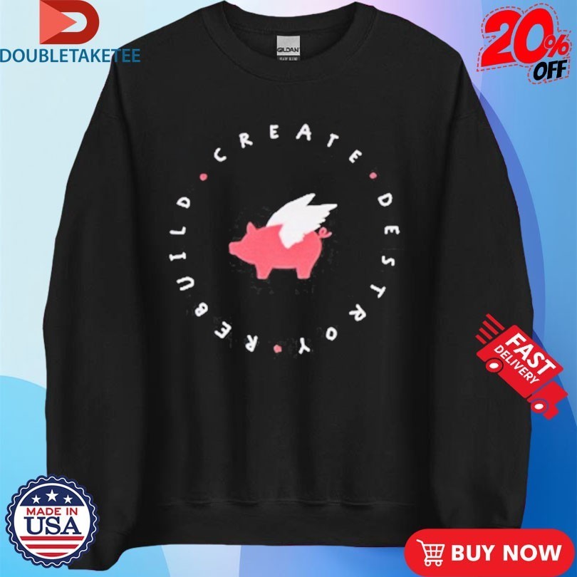 Glamour Kills Create Destroy Rebuild Penmanship Shirts