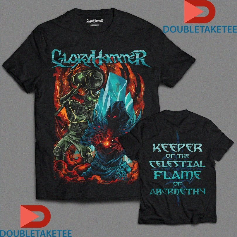 Gloryhammer Keeper Of The Celestial Flame Shirts
