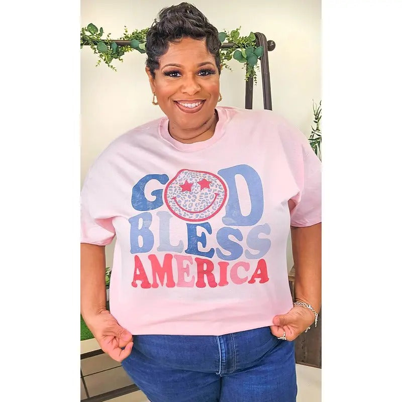 God Bless America Graphic Shirt Hoodie, Sweatshirt | TeeBloomCo.com
