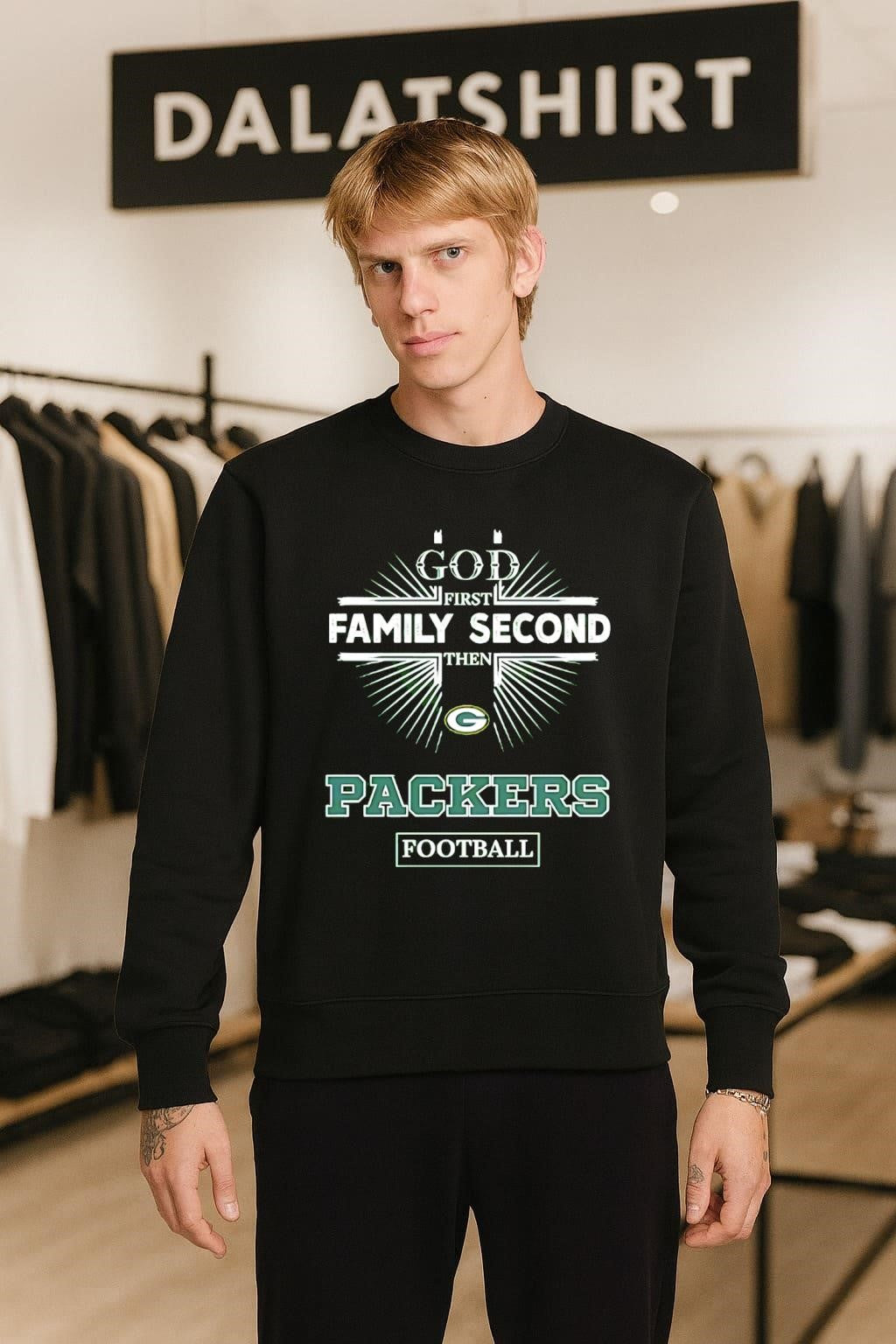 God First Family Second Then Green Bay Packers Football shirt