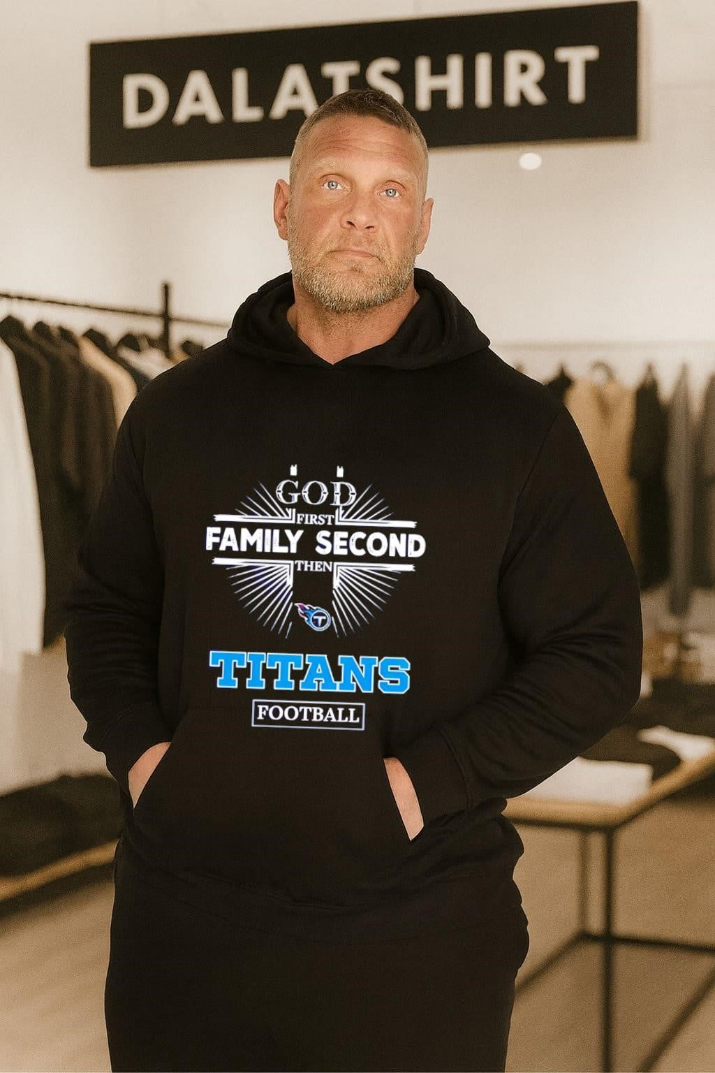 God First Family Second Then Titans Football shirt