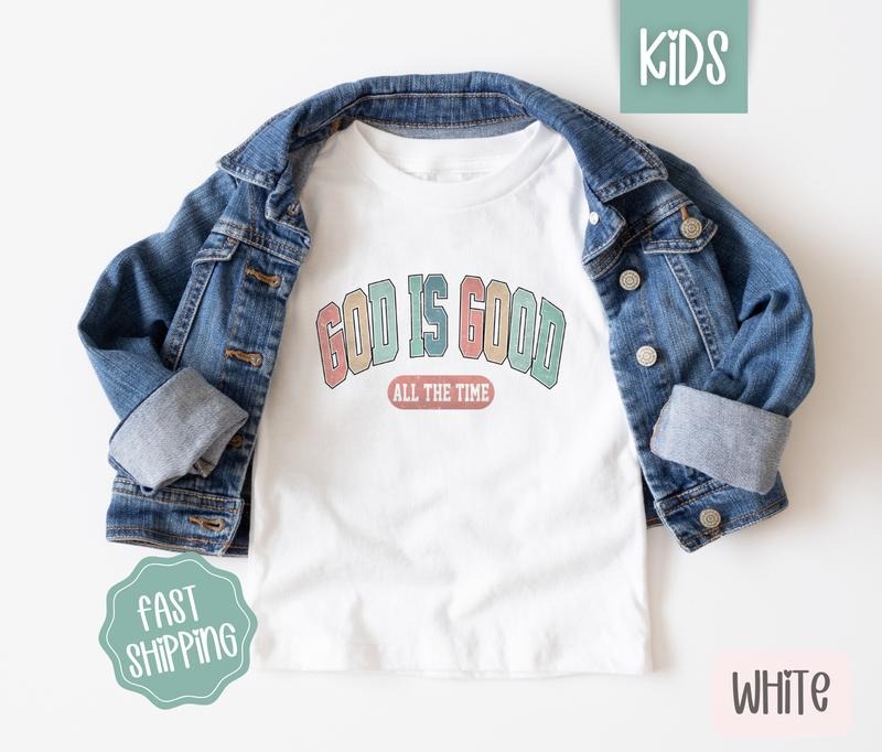 God is Good Kids Shirt - Religious Children's Tshirt - Youth Tee Gildan Hoodie, Sweatshirt | TeeBloomCo.com