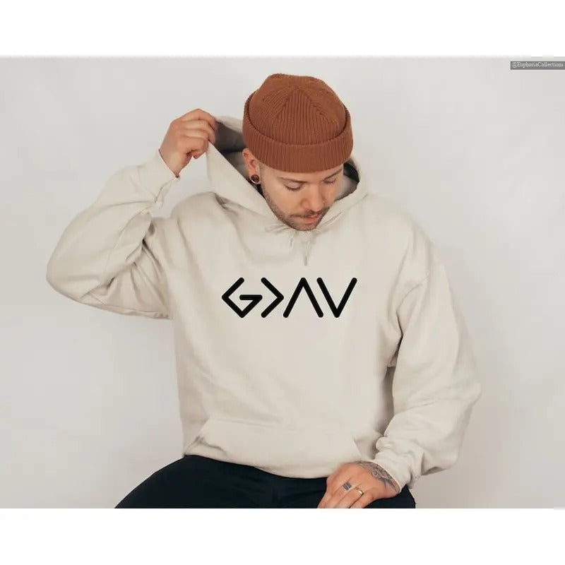 God is Greater Than the Highs and Lows Sweater, Hoodie, Tee, #Chriistian #Jesus Bible Lover Gift, Faith Sweatshirt, Jesus...