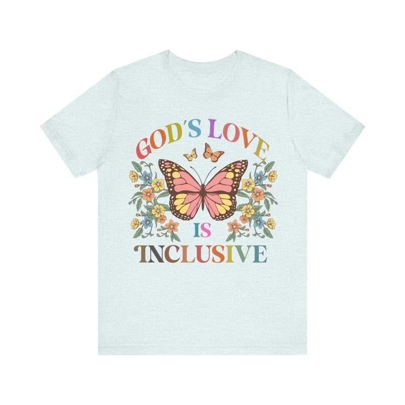 God's love is inclusive | christian lgbtq pride ally | lgbtq pride shirt | pride month gift | gay rights | trans pride |...