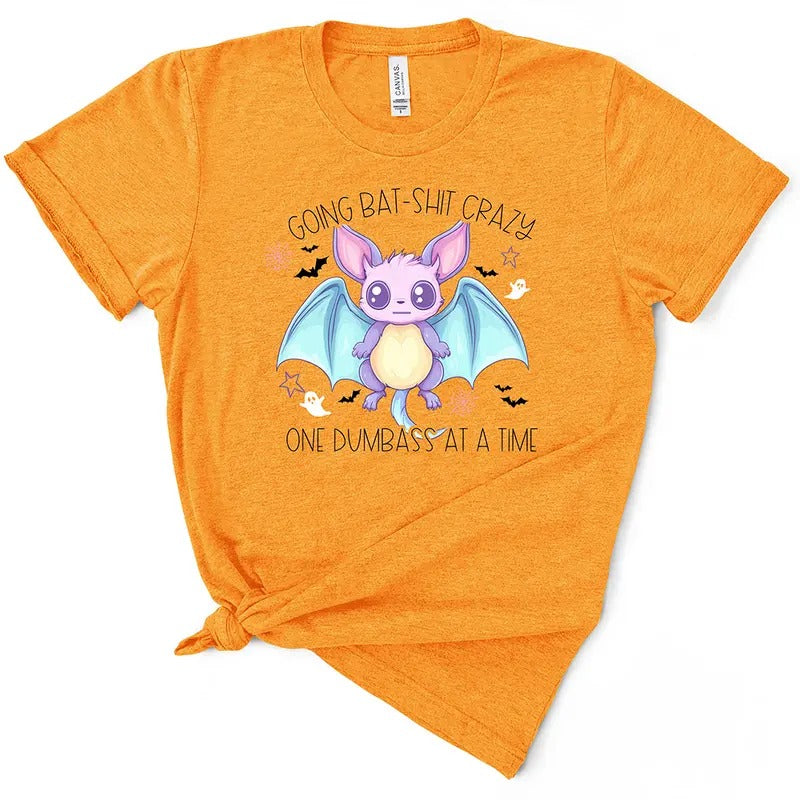 Going Bat Sh*t Crazy Funny Halloween Shirt Hoodie, Sweatshirt | TeeBloomCo.com