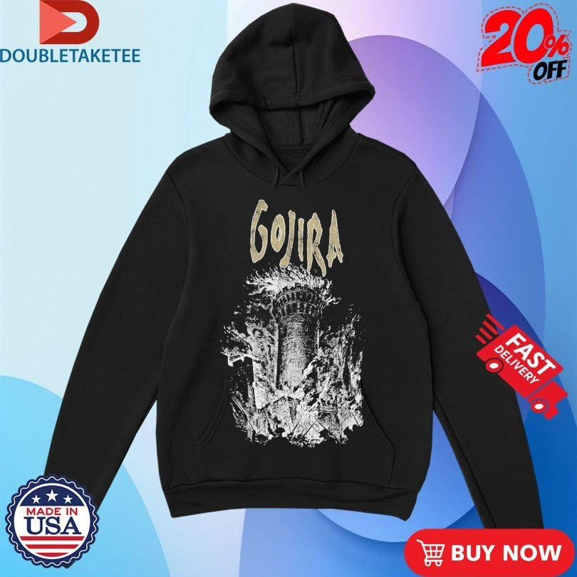 Gojira Castle Burning Shirts