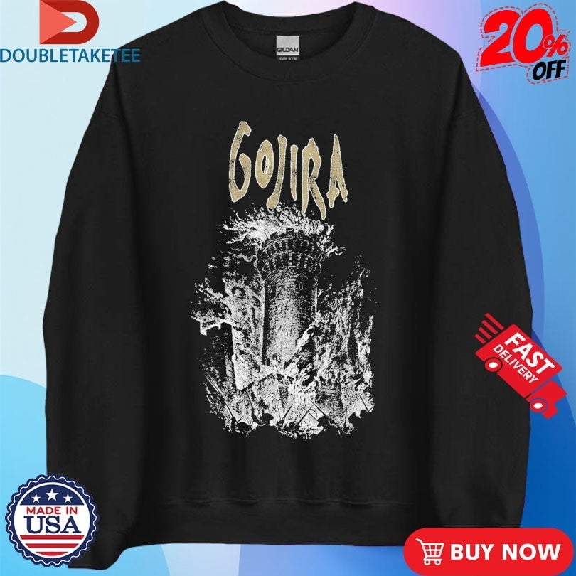Gojira Castle Burning Shirts