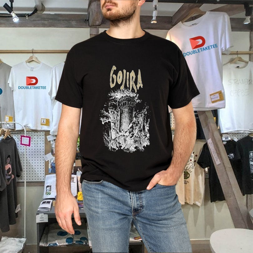 Gojira Castle Burning Shirts