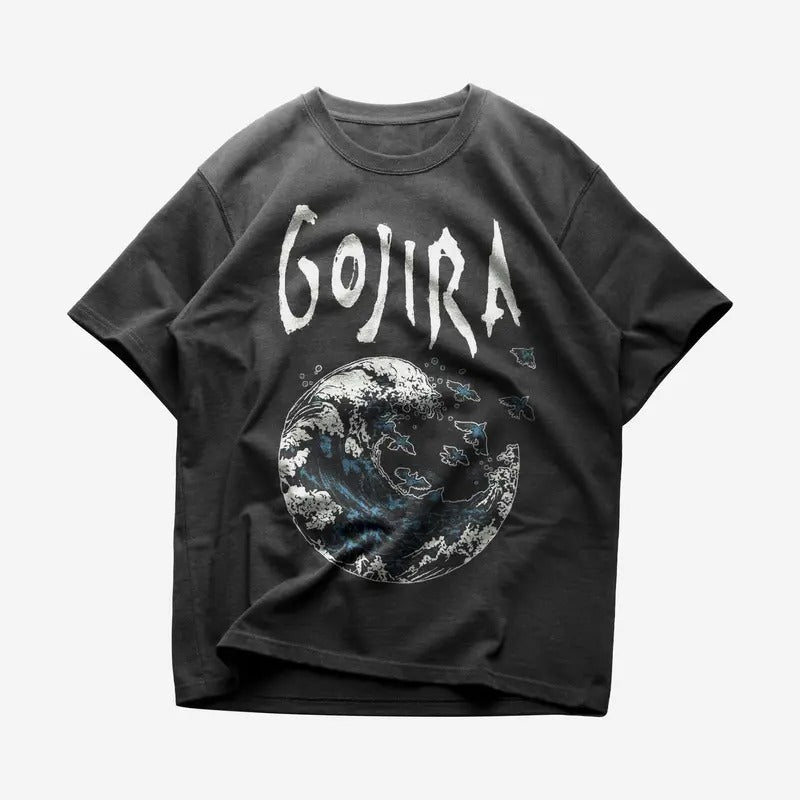 Gojira T-shirt - Metal Music Shirt - Gojira Merch - Unisex Cotton Tee Hoodie, Sweatshirt | TeeBloomCo.com