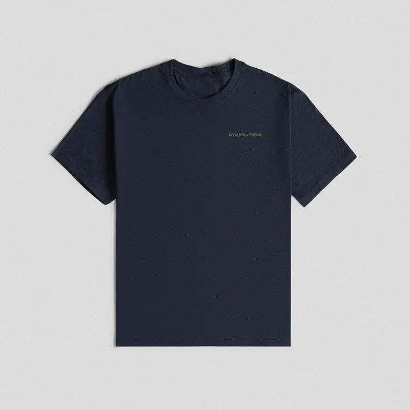 Core Logo Shirt - Navy/Gold Hoodie, Sweatshirt | TeeBloomCo.com